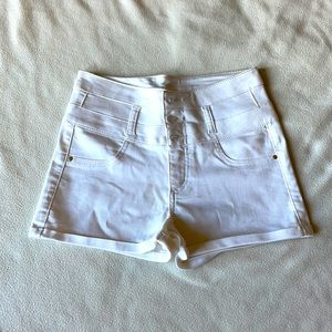High waisted shorts